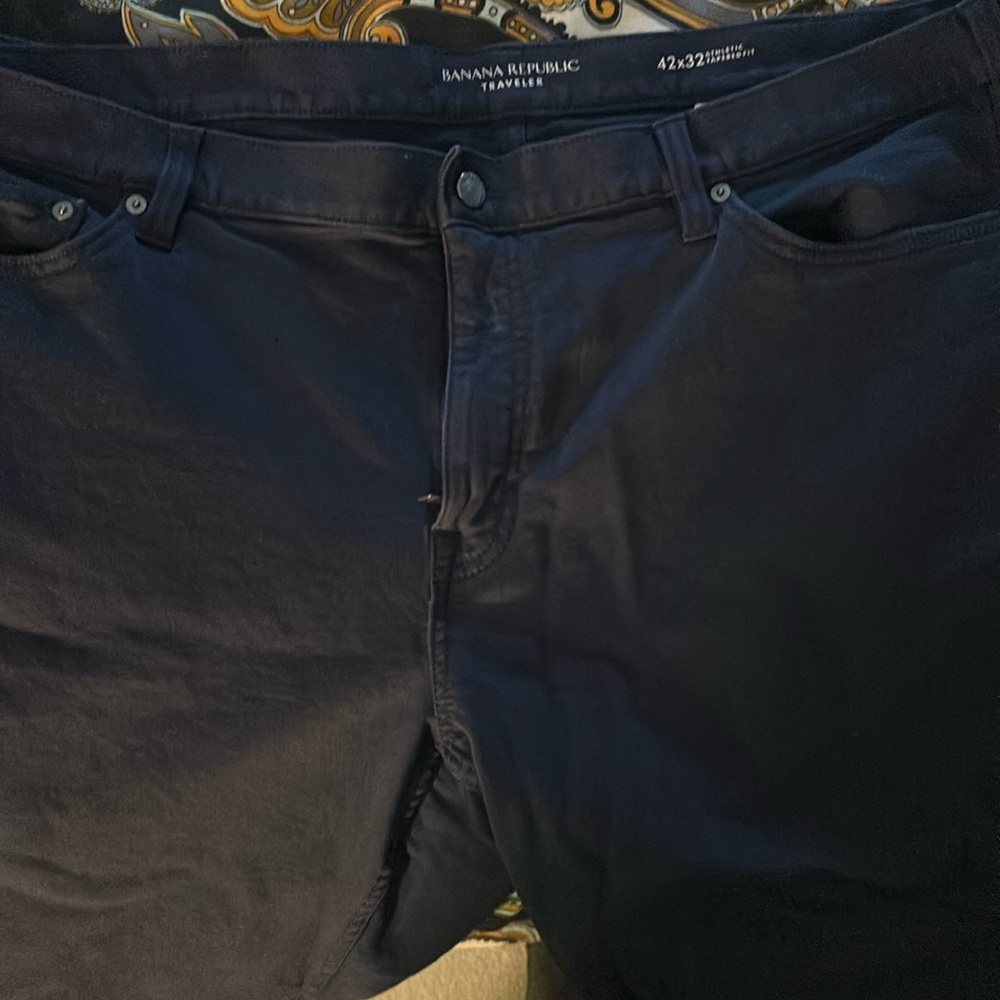 Banana Republic Athletic Tapered Fit Chinos, 42” x 32”